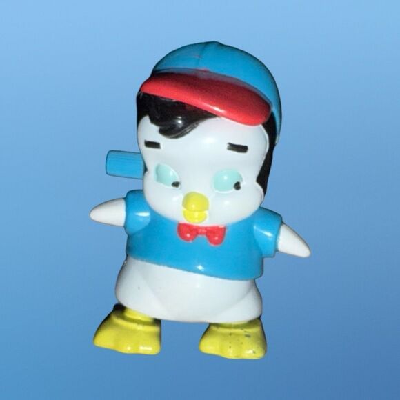 1997 Pudge Penguin Cats Don't Dance Movie Subway Wind-Up Action Figure Toy A12 - Picture 6 of 7